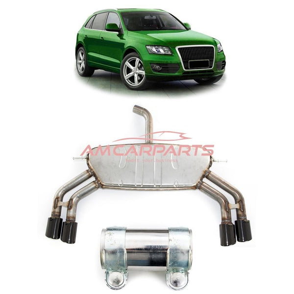 AMCP Stainless 304 Exhaust Muffler Silencer Backbox AUDI Q5 8R 2009-2017