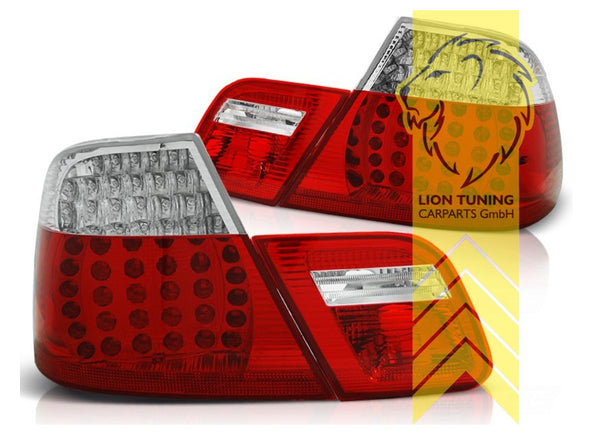 LT Pair LED REAR LIGHTS Tail Lamps Lightbar DRL BMW E46 Cab Cabrio Cabriolet LHD