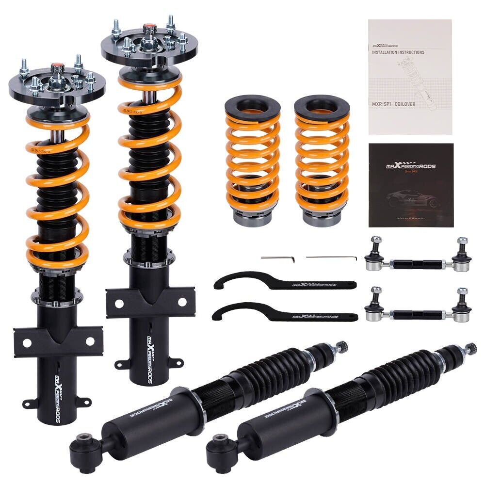 MXPR Pro Evo Height Adjustable Coilovers Lowering Ford Mustang S-197 2005-2014