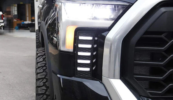 Under Headlight 22+ Toyota Tundra Sequential Switchback LED DRL Fog & Indi Kit
