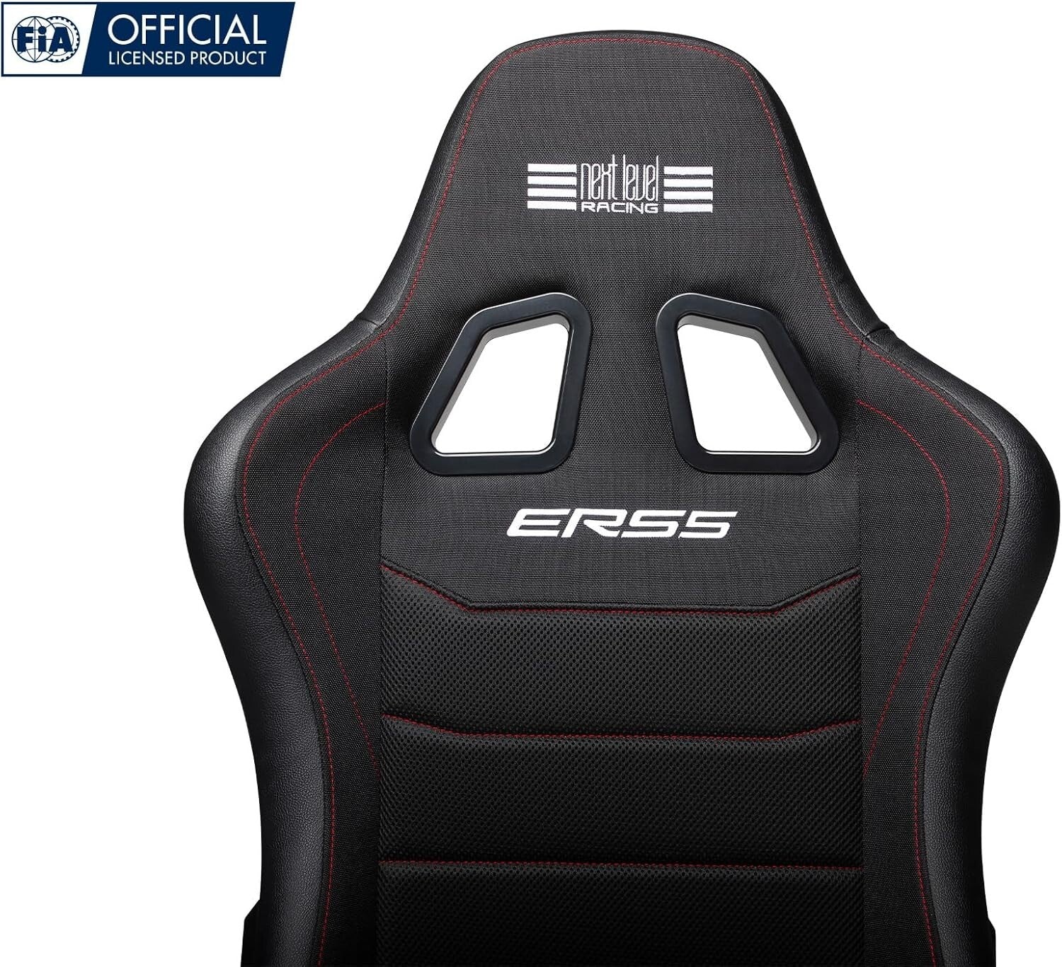 NLR ERS5 Elite x1 Universal Bucket Sports Seat Black Car Racing Simulator Sim