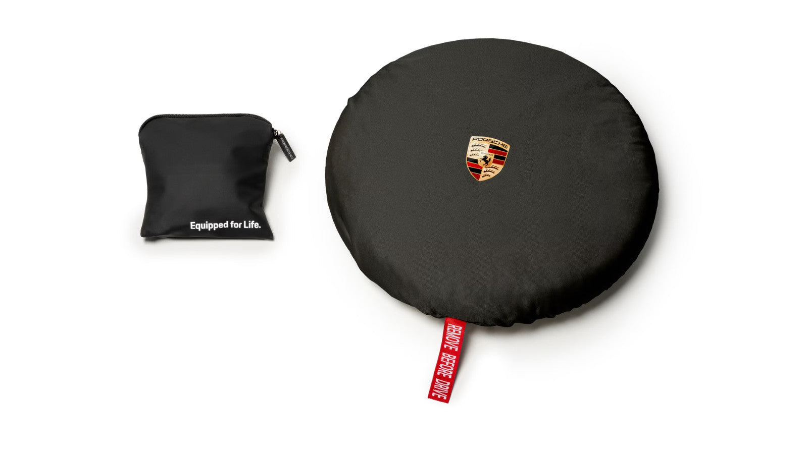 Genuine Porsche Steering Wheel Cover & Bag Black White Beige 911 Boxster Cayman