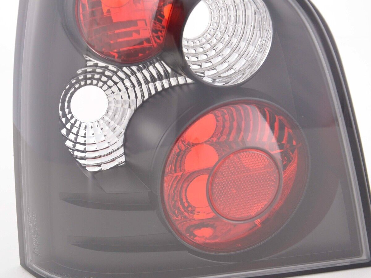 FK Pair Rear Lights VW Polo 9N 01- black LHD