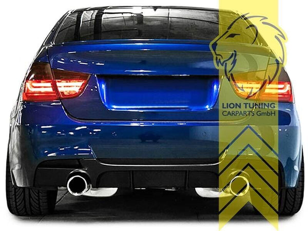 LT Rear apron rear spoiler diffuser for BMW E90 Limo E91 Touring M-Pack 335i 335