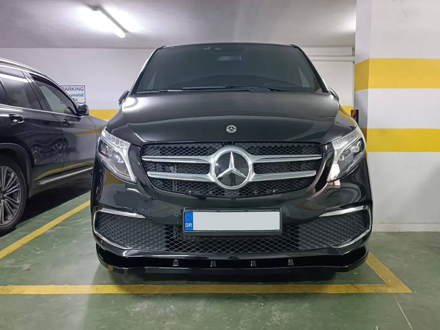 Motordrome Front Bumper Splitter Spoiler Mercedes V-Class W447 Facelift 2019+