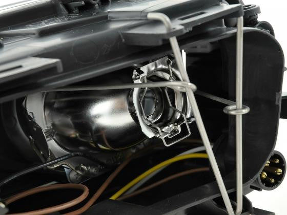 FK DEPO Pair Halogen Headlights Audi A4 type B5 95-99 black Universal RHD / LHD