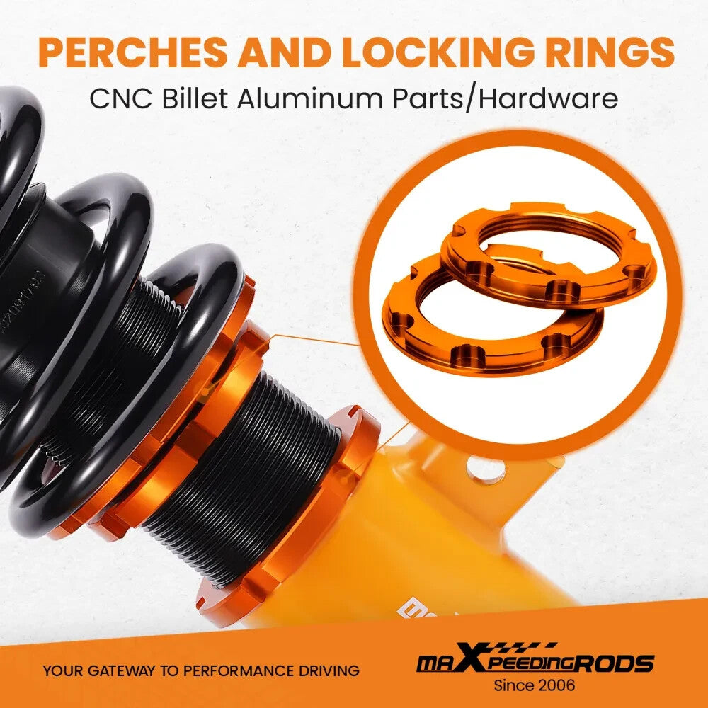 MXPR Adjustable Height Lowering Coilovers Kit BMW 3 Series E92 E93  07-11