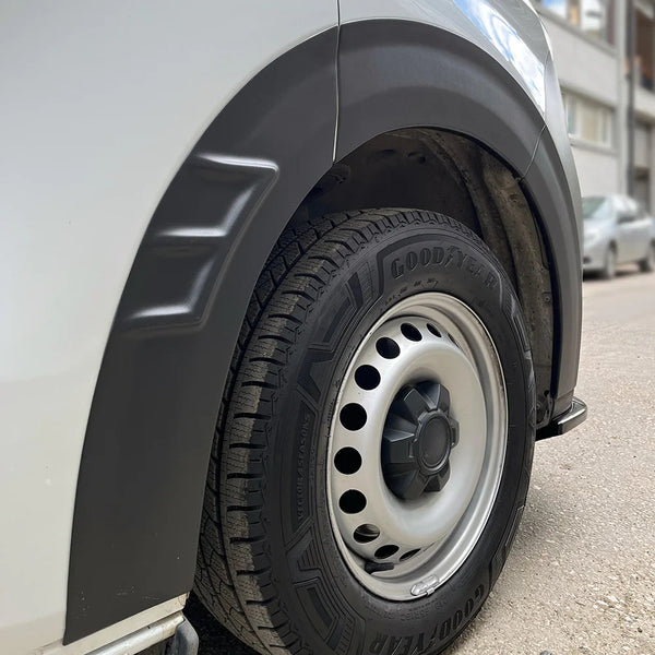 OW Fender Flares Wide Arch Kit FORD Transit Custom Mk2 2023+ ABE TUV Black ABS