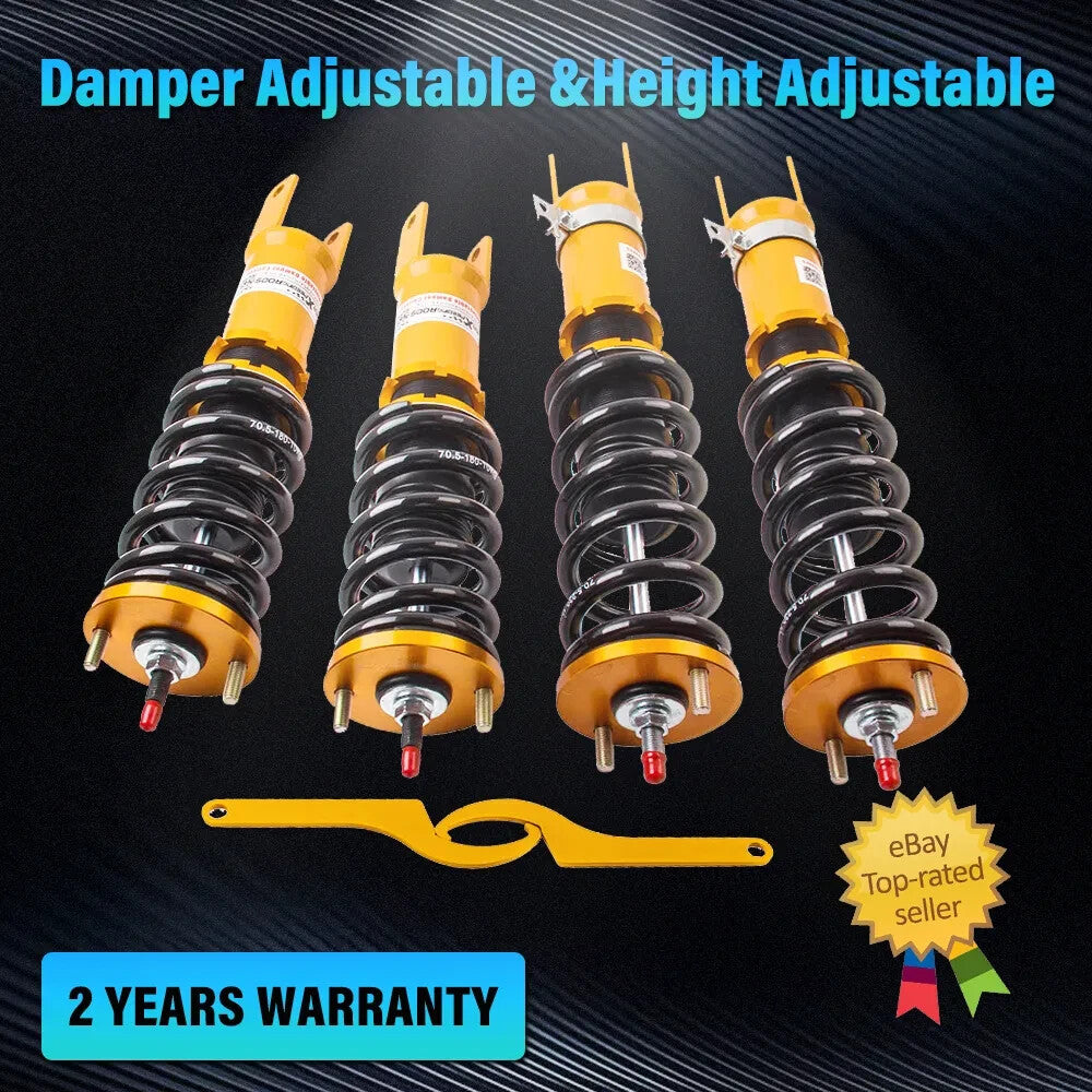 MXPR Adjustable Lowering Coilovers Honda S2000 Base V AP1/AP2 Convertible