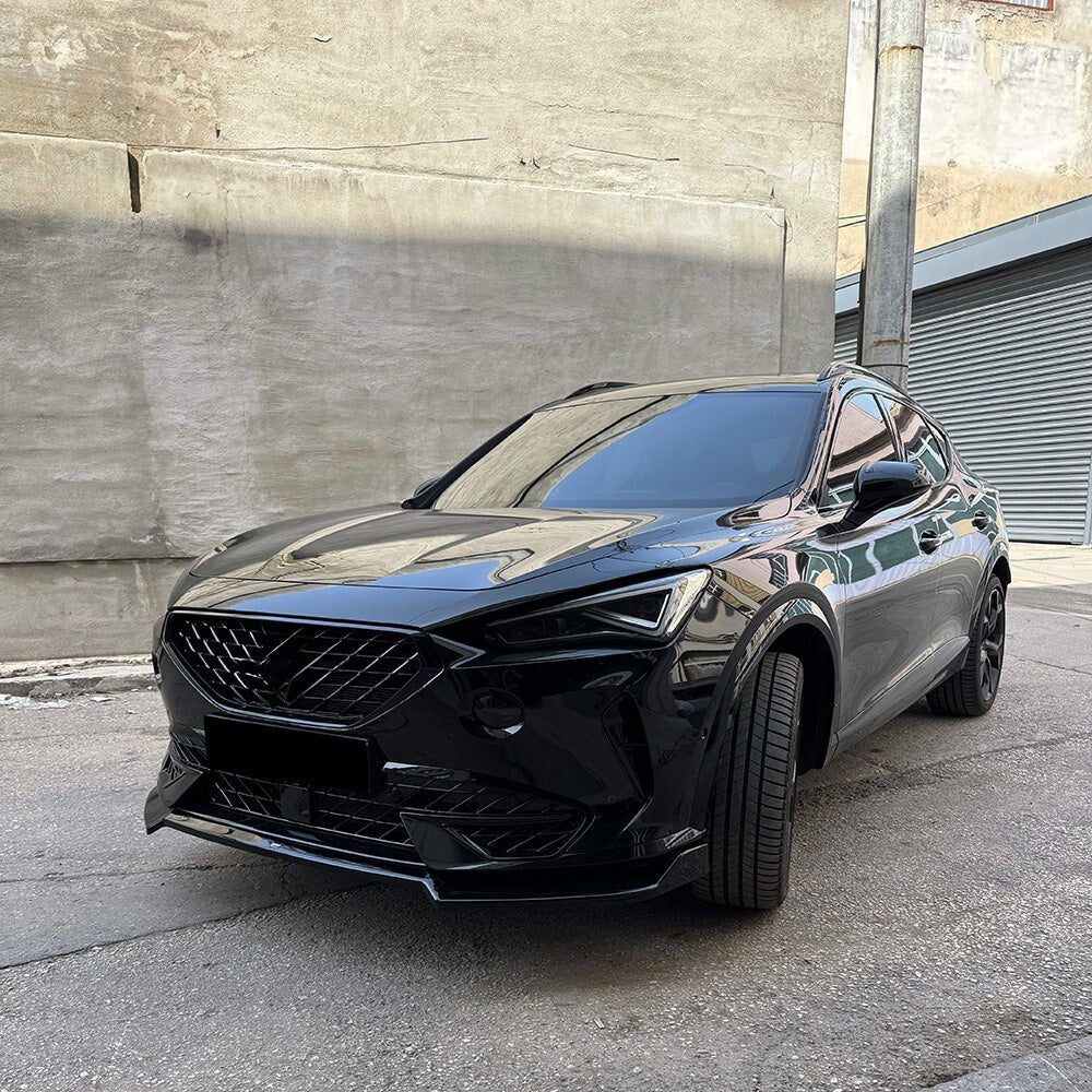 OW Front Bumper Splitter CUPRA Formentor MK1 Facelift 20-24 ABS Gloss Black