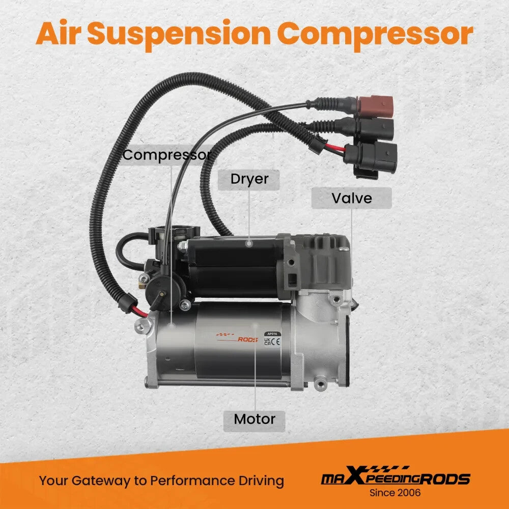 MXPR Air Suspension Compressor VW Phaeton / Bentley GT 2003 3D0616005H