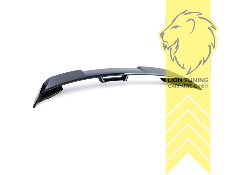 LT Rear Boot Tail Lip Wing Boot Spoiler Ford Mustang 6 Coupe Glossy Black