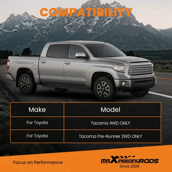 MXPR Rear Air Helper Spring Suspension Kit Toyota Tacoma 2WD 4WD 05-23