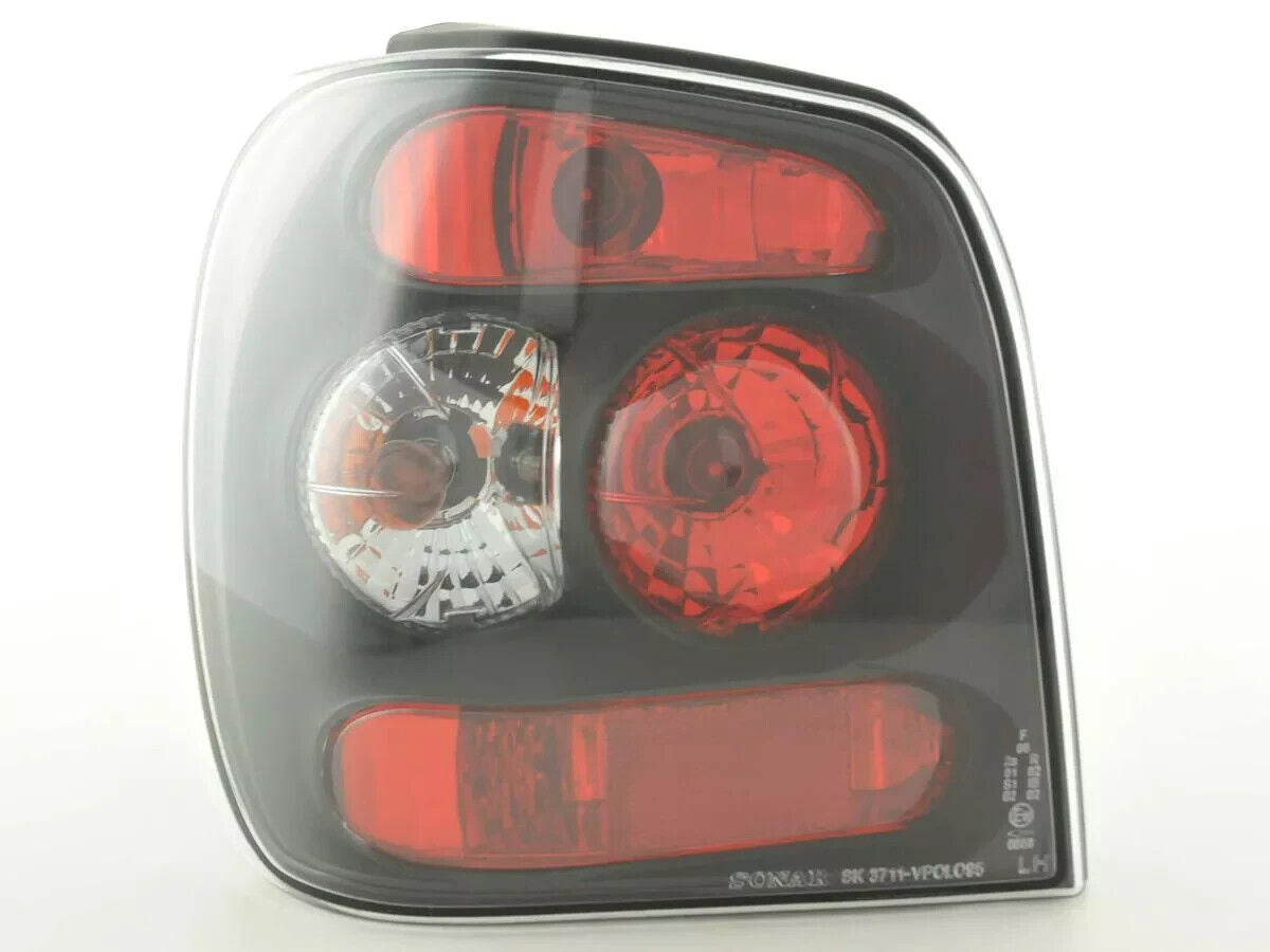 FK Pair Rear Lights VW Polo 6N 94-99 black LHD