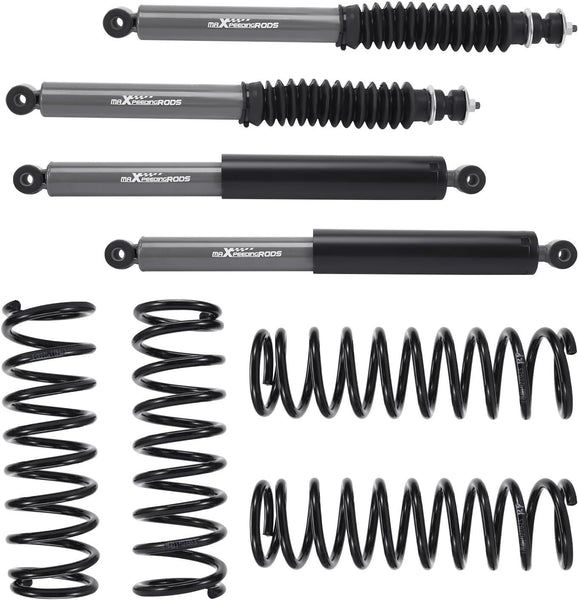 MXPR Coilovers Kit 4Pcs Front & Rear Suspension Lift Kit Shock Suzuki Jimny 2"