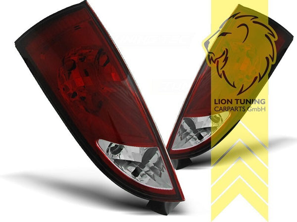 LT Pair Halogen Rear lights Ford Focus 1 98-04 DAW DBW FL red LHD