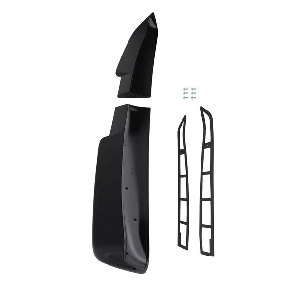 MXPR ABS Rear Wing VW T5 T5.1 T6 T6.1 Double Door Glossy Black Spoiler barn twin