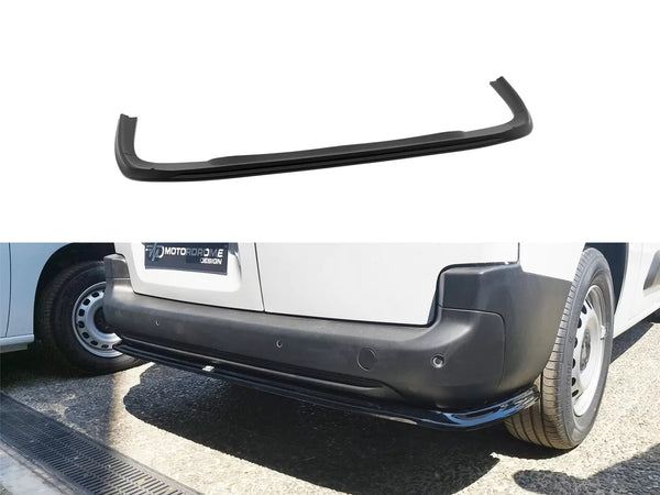 Motordrome Rear Splitter Citroen Berlingo / Peugeot Partner L2 Mk3 Facelift