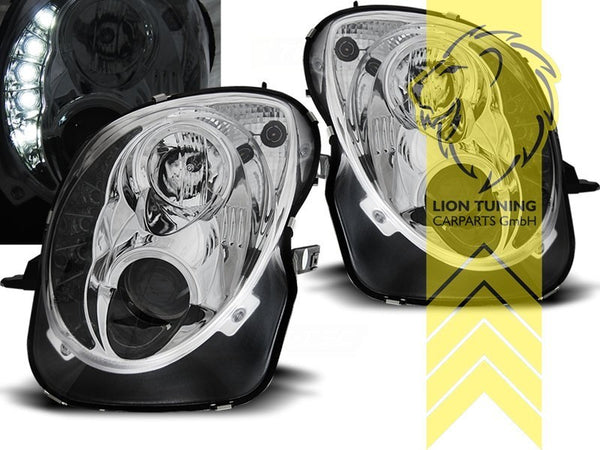 LT LED DRL Halo Lightbar Headlights Alfa Romeo MiTo 955 08-18 H7 H1 LHD