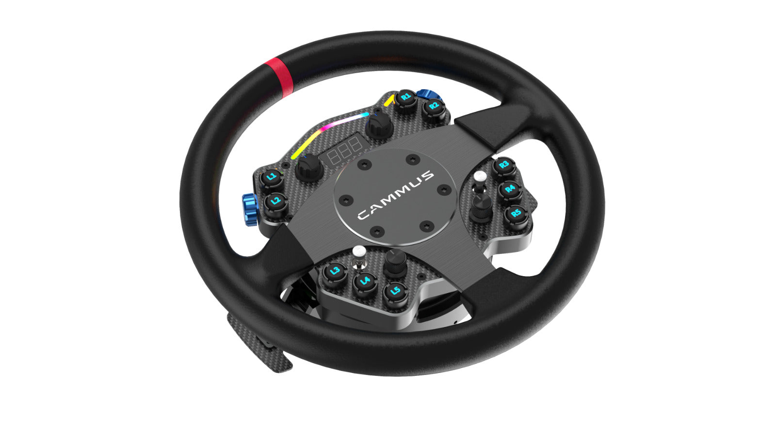 UK STOCK CAMMUS C12 Direct Drive Racing Sim Simulator Steering Wheel Direct Drive Wheelbase PC 12NM LED