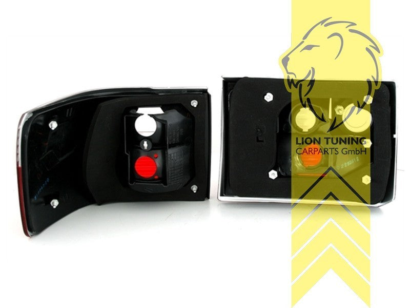 LT Halogen Pair Rear Lights Audi 80 90 B3 Limousine B4 Avant 84-96 red white LHD