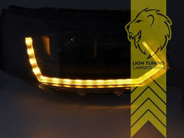 LT Full LED DRL Headlights T5 Facelift T5.1 Multivan Caravelle Transporter LHD