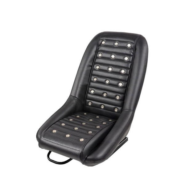 Simoni Racing VINTAGE STUDDED Classic Retro Universal  x1 Bucket Seat + slides