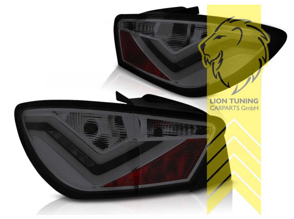 LT Pair LED DRL Rear lights Light Bar Seat Ibiza 6J 6J5 smoked FR-Design LHD