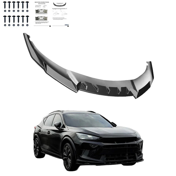 OW Front Bumper Splitter CUPRA Formentor MK1 Facelift 2024+ ABS Gloss Black