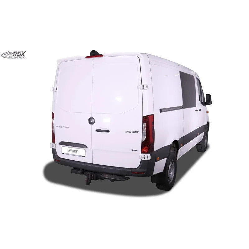 RDX Rear Boot Spoiler Wing VW Crafter H1 06-16 Sprinter 06-18 2 barn doors PU