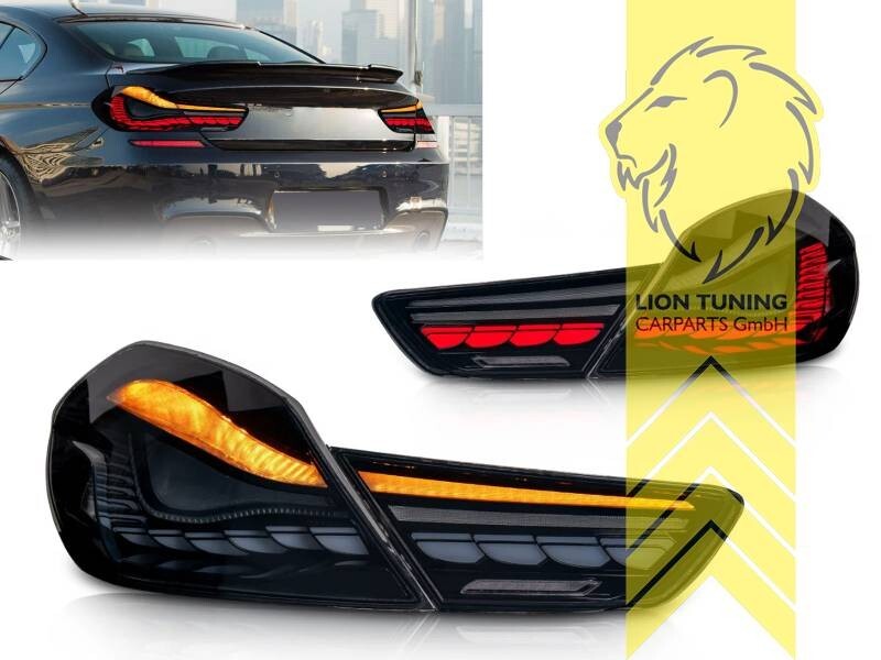 LT Pair LED Lightbar Rear Lights Tail BMW 6 Series F06 Gran Coupe F12 F13 10-18