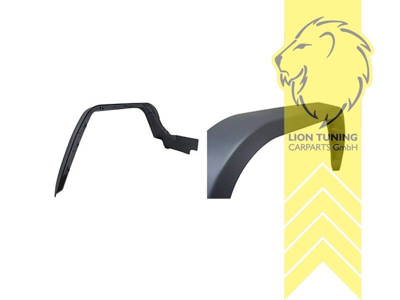 LT ABS Black Wheel Arch Extensions fender flares Mercedes Benz ML W163 AMG