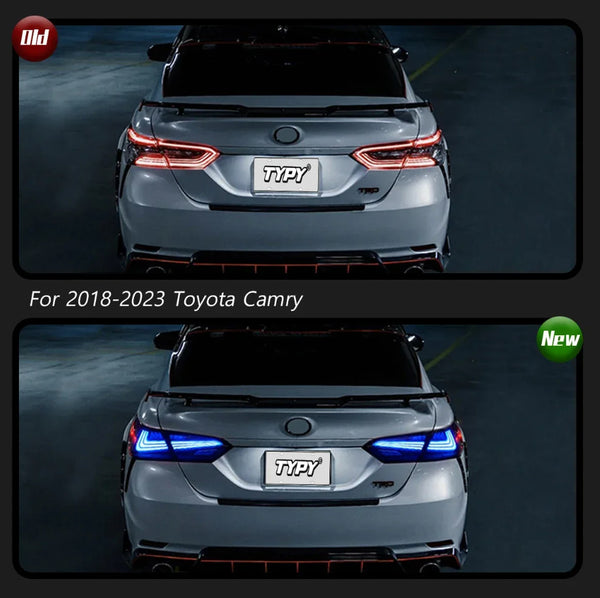 TYPY Pair LED 18-23 Toyota Camry RGB Dynamic Rear Lights Dynamic Tail LHD
