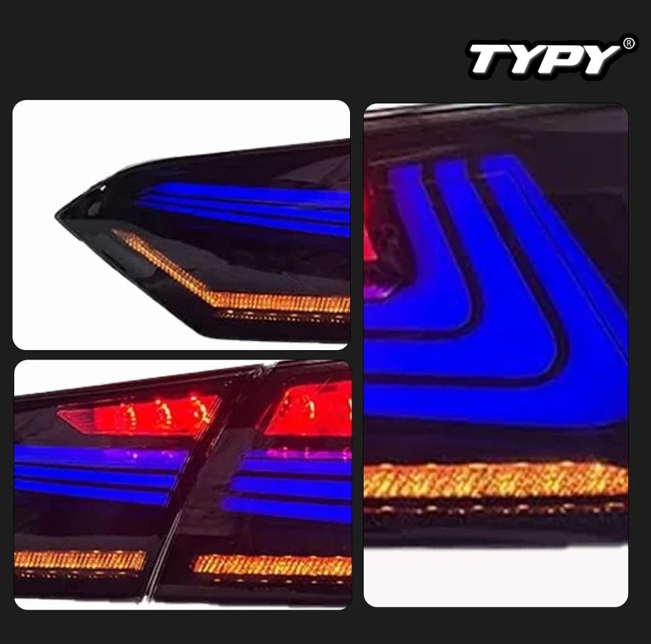 TYPY Pair LED 18-23 Toyota Camry RGB Dynamic Rear Lights Dynamic Tail LHD