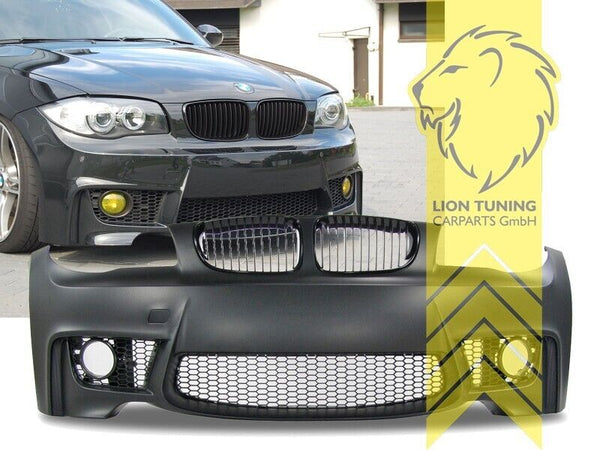 LT Front bumper BMW 1-Series E81 E82 Coupe E87 E88 Cabrio Sport Look 03-13