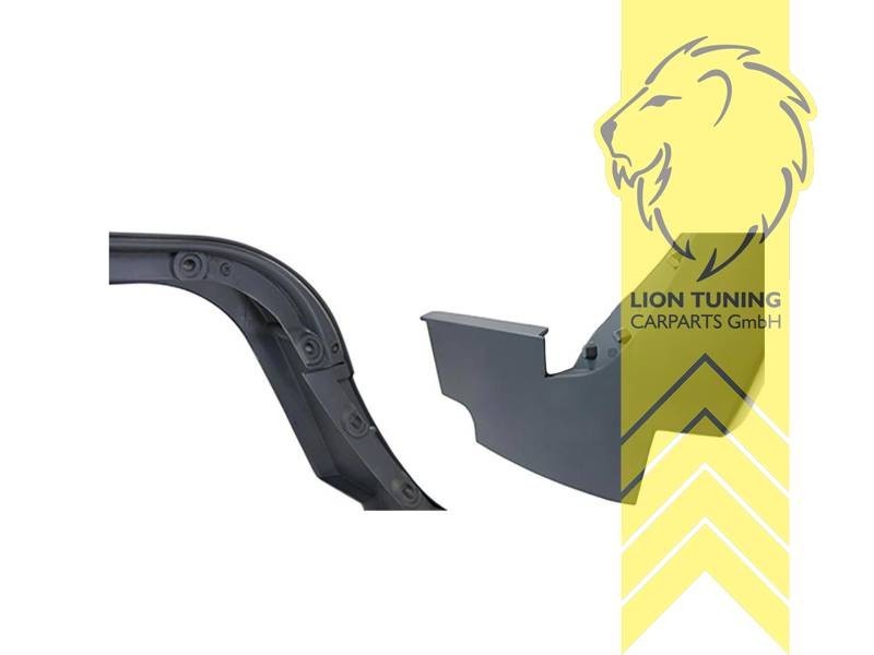 LT ABS Black Wheel Arch Extensions fender flares Mercedes Benz ML W163 AMG