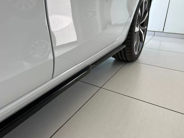 Motordrome Side Skirts Extensions Seat Leon Mk4 FR / Cupra Leon Gloss Black