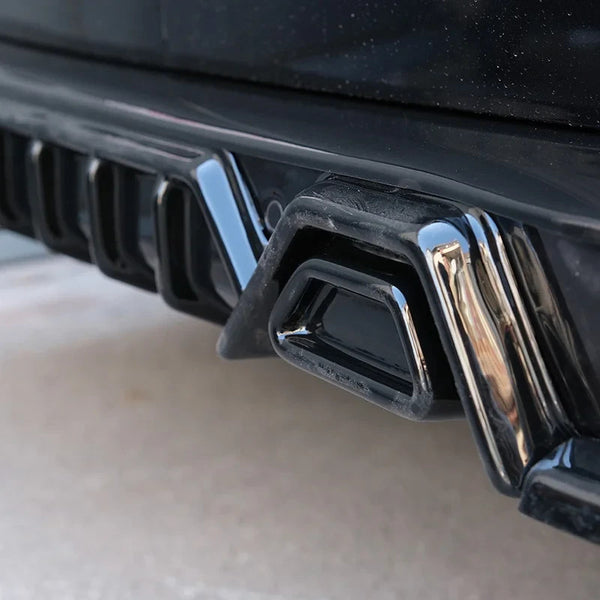 OW Rear Bumper Diffusor Splitter VW Transporter T7 V710 24+Transit Custom 23+