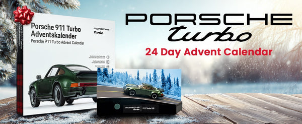 FRANZIS Porsche 911 Turbo Collectable Advent Calendar Your Own Desk Model Kit
