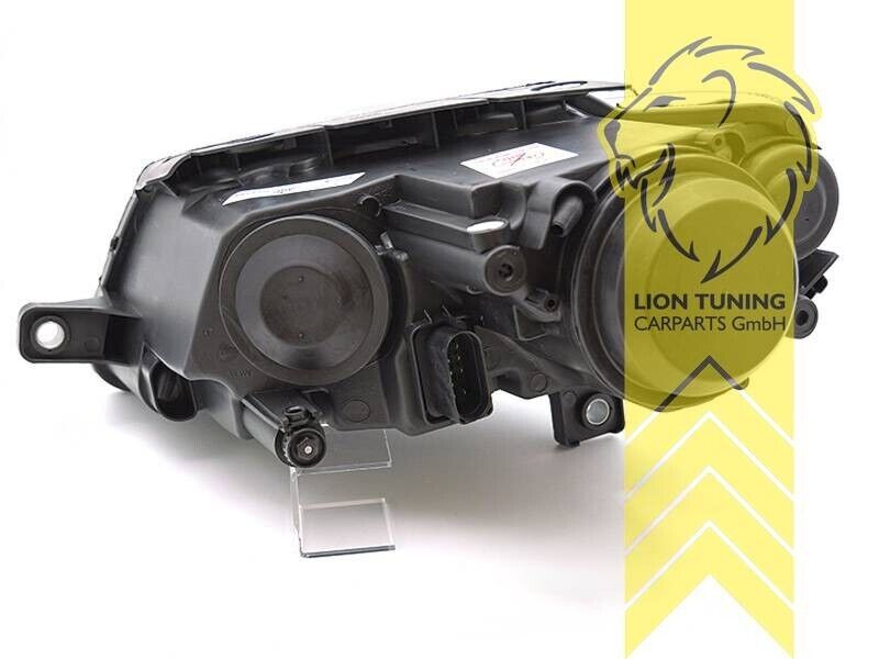 LT Pair Halogen Headlights VW Passat  B6 / 3C 05-10 Limo Variant black LHD