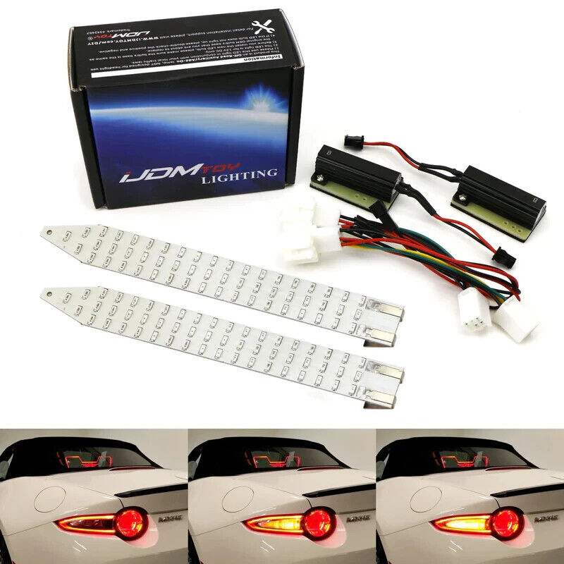 Amber Mazda MX-5 ND 16+ Sequential Switchback LED DRL DYNAMIC Indicator Kit