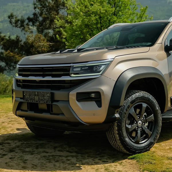 OW Bonnet Scoop Vent Grille VW Amarok 2022+ HD Body Styling Matte Black