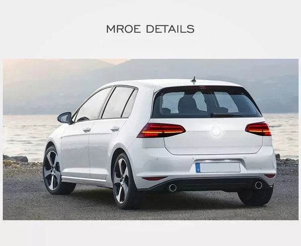 TYPY Pair 13-19 Golf 7 MK7 7.5 VII TSI TDI LED DRL Rear Lights Sequential LHD