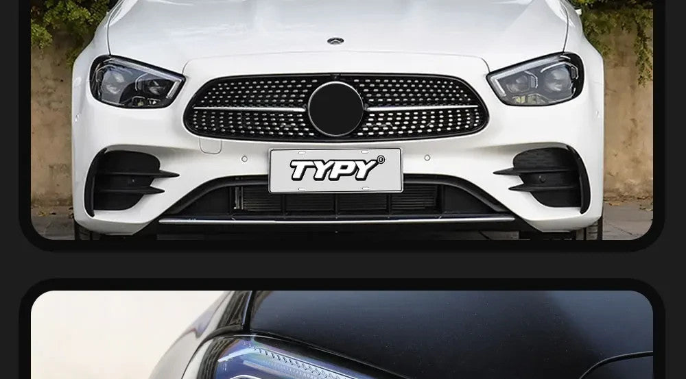 TYPY Pair Mercedes E-Class W213 16-23 LED DRL Lightbar Headlights LHD