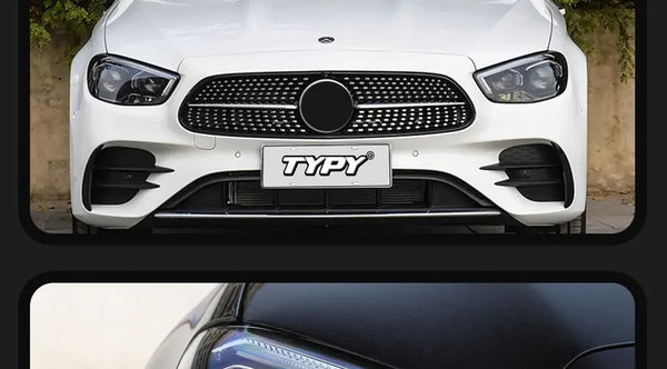 TYPY Pair Mercedes E-Class W213 16-23 LED DRL Lightbar Headlights LHD