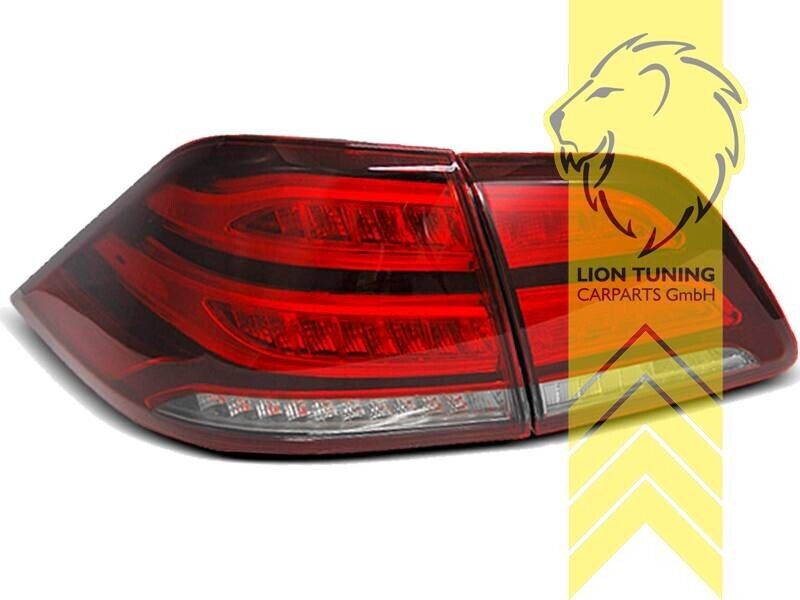 LT Pair LED DRL Rear lights Light Bar Mercedes W166 ML M-Class red LHD