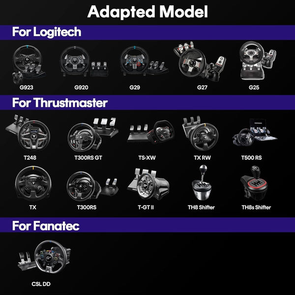 DS Driving Game Sim Racing Folding Race Frame + Seat for Wheel Pedals Xbox PS PC