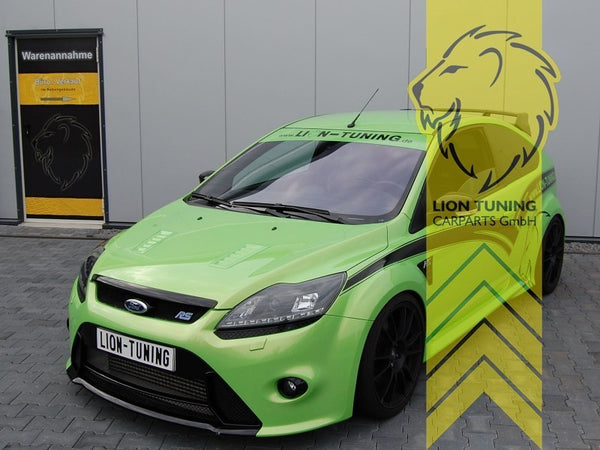 LT Pair LED DRL Lightbar Headlights Ford Focus 2 Facelift DA 08-11 chrome LHD