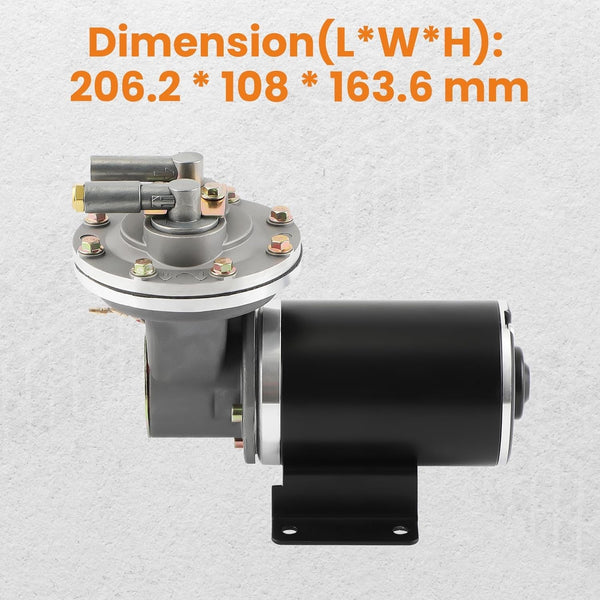 MXPR 28146 12V Electric Brake Booster Vacuum Pump Kit 18" - 22" inc install kit