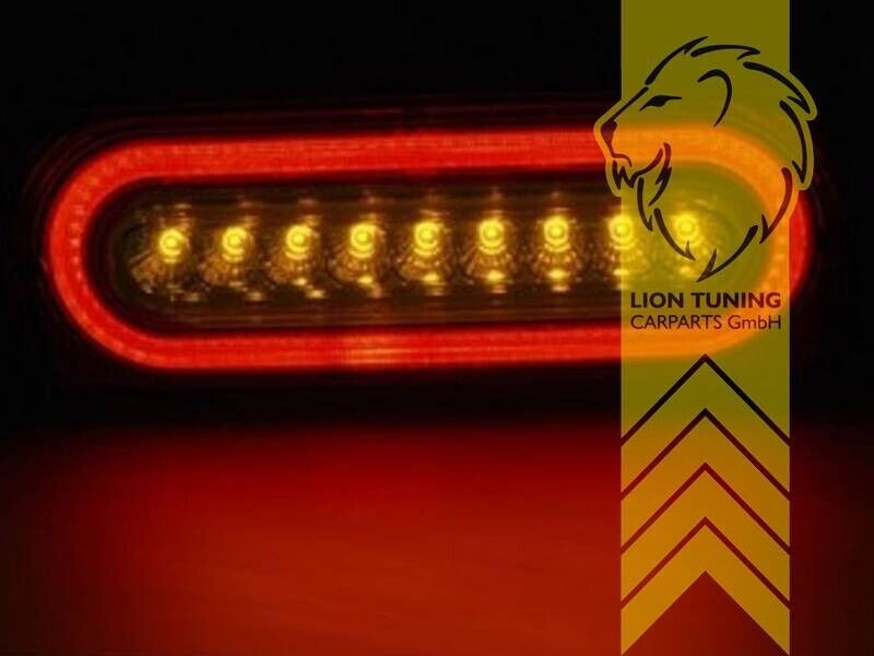 LT Pair LED DRL Rear lights Light Bar W463 G-Class G-Wagon 89-12 smoke LHD